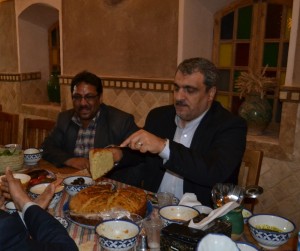 معاون گردشگری در بارانداز طباطبایی